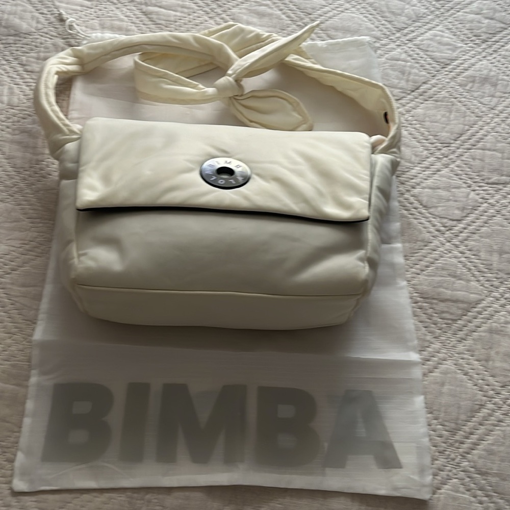 Bimba Y Lola M Bone Nylon Crossbody Bag - Picture 4 of 17